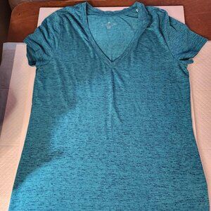 Adidas Climalite Teal blue t-shirt size Large